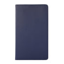 For Samsung Galaxy A7 Lite T220 360 Degree Rotation Litchi Texture Flip Leather Case with Holder(Blue)