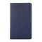 For Samsung Galaxy A7 Lite T220 360 Degree Rotation Litchi Texture Flip Leather Case with Holder(Blue)