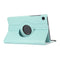 For Samsung Galaxy A7 Lite T220 360 Degree Rotation Litchi Texture Flip Leather Case with Holder(Sky Blue)