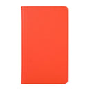 For Samsung Galaxy A7 Lite T220 360 Degree Rotation Litchi Texture Flip Leather Case with Holder(Orange)