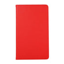 For Samsung Galaxy A7 Lite T220 360 Degree Rotation Litchi Texture Flip Leather Case with Holder(Red)