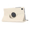 For Samsung Galaxy A7 Lite T220 360 Degree Rotation Litchi Texture Flip Leather Case with Holder(White)