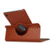 For Samsung Galaxy A7 Lite T220 360 Degree Rotation Litchi Texture Flip Leather Case with Holder(Brown)