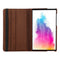 For Samsung Galaxy A7 Lite T220 360 Degree Rotation Litchi Texture Flip Leather Case with Holder(Red)