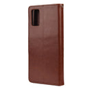 For Xiaomi Redmi Note 10 5G Butterfly Flower Pattern Horizontal Flip Leather Case with Holder & Card Slots & Wallet(Brown)