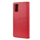 For Xiaomi Redmi Note 10 5G Butterfly Flower Pattern Horizontal Flip Leather Case with Holder & Card Slots & Wallet(Red)
