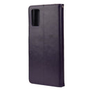 For Xiaomi Redmi Note 10 5G Butterfly Flower Pattern Horizontal Flip Leather Case with Holder & Card Slots & Wallet(Deep Purple)