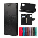 For Xiaomi Redmi Note 10 5G Butterfly Flower Pattern Horizontal Flip Leather Case with Holder & Card Slots & Wallet(Black)