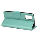 For Xiaomi Redmi Note 10 5G Butterfly Flower Pattern Horizontal Flip Leather Case with Holder & Card Slots & Wallet(Green)