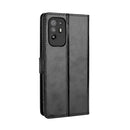 For OPPO A94 5G / Reno5 Z 5G / F19 Pro+ 5G Crazy Horse Texture Horizontal Flip Leather Case with Holder & Card Slots & Lanyard(Black)