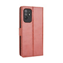 For OPPO A94 5G / Reno5 Z 5G / F19 Pro+ 5G Crazy Horse Texture Horizontal Flip Leather Case with Holder & Card Slots & Lanyard(Brown)