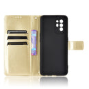 For OPPO A94 5G / Reno5 Z 5G / F19 Pro+ 5G Crazy Horse Texture Horizontal Flip Leather Case with Holder & Card Slots & Lanyard(Gold)