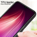 For Xiaomi Redmi Note 8 Gradient Color Glass Case(Red)