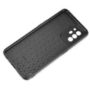 For OPPO A94 5G / F19 Pro+ 5G Shockproof Sewing Cow Skin Texture PC + PU + TPU Case(Red)