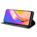 For OPPO A94 5G / Reno5Z 5G / F19 Pro+ 5G Magnetic Buckle Retro Crazy Horse Texture Horizontal Flip Leather Case with Holder & Card Slots & Photo Frame(Black)