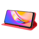 For OPPO A94 5G / Reno5Z 5G / F19 Pro+ 5G Magnetic Buckle Retro Crazy Horse Texture Horizontal Flip Leather Case with Holder & Card Slots & Photo Frame(Red)