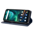 For UMIDIGI Bison GT Magnetic Buckle Retro Crazy Horse Texture Horizontal Flip Leather Case with Holder & Card Slots & Photo Frame(Blue)