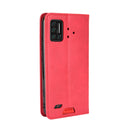 For UMIDIGI Bison GT Magnetic Buckle Retro Crazy Horse Texture Horizontal Flip Leather Case with Holder & Card Slots & Photo Frame(Red)