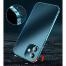 Anti-fingerprint Frosted Electroplating Protective Case with Camera Film For iPhone 11 Pro(Transparent)