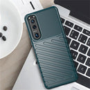 For Sony Xperia 5 III Thunderbolt Shockproof TPU Protective Soft Case(Green)