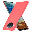 For Nokia X10 / X20 Shockproof Crocodile Texture PC + PU Case(Red)