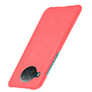 For Nokia X10 / X20 Shockproof Crocodile Texture PC + PU Case(Red)