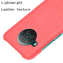 For Nokia X10 / X20 Shockproof Crocodile Texture PC + PU Case(Red)