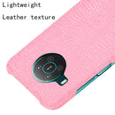 For Nokia X10 / X20 Shockproof Crocodile Texture PC + PU Case(Pink)