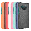 For Nokia X10 / X20 Shockproof Crocodile Texture PC + PU Case(Pink)