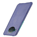 For Nokia X10 / X20 Shockproof Crocodile Texture PC + PU Case(Blue)