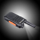 1 Pair RETEVIS RT669 0.5W PMR446 16CHS License-free Two Way Radio Handheld Walkie Talkie, EU Plug(Black)