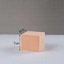 7 x 7 x 6cm Cuboid Geometric Cube Solid Color Photography Photo Background Table Shooting Foam Props(Flesh Color)