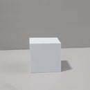 7 x 7 x 6cm Cuboid Geometric Cube Solid Color Photography Photo Background Table Shooting Foam Props(White)
