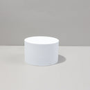 10 x 6cm Cylinder Geometric Cube Solid Color Photography Photo Background Table Shooting Foam Props(White)