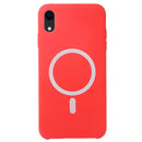 Nano Silicone Full Coverage Shockproof Magsafe Case For iPhone XR(Red)