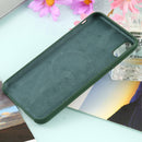 Nano Silicone Full Coverage Shockproof Magsafe Case For iPhone XR(Deep Green)