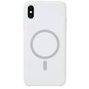 Nano Silicone Full Coverage Shockproof Magsafe Case For iPhone XS Max(White)