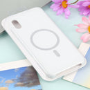 Nano Silicone Full Coverage Shockproof Magsafe Case For iPhone XS Max(White)