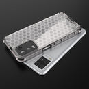 For OPPO A54 4G Shockproof Honeycomb PC + TPU Case(Black)