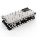 For OPPO Realme GT 5G Shockproof Honeycomb PC + TPU Case(Blue)