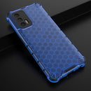 For OPPO Realme GT 5G Shockproof Honeycomb PC + TPU Case(Blue)