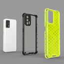 For OPPO Realme GT 5G Shockproof Honeycomb PC + TPU Case(Black)