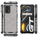 For OPPO Realme GT 5G Shockproof Honeycomb PC + TPU Case(White)