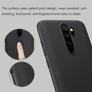 For Xiaomi Redmi Note 8 Pro NILLKIN Frosted Concave-convex Texture PC Case(Black)
