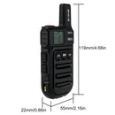 RETEVIS RB615 0.5W EU Frequency PMR446 16CHS License-free Two Way Radio Handheld Walkie Talkie with Vibration Wireless Cloning Function(Black)