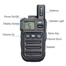 RETEVIS RB615 0.5W EU Frequency PMR446 16CHS License-free Two Way Radio Handheld Walkie Talkie with Vibration Wireless Cloning Function(Black)