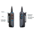 1 Pair RETEVIS RB617 PMR446 16CHS License-free Two Way Radio Handheld Walkie Talkie, EU Plug(Black)