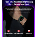 F37 1.69 inch TFT Screen IP67 Waterproof Smart Watch, Support Body Temperature Monitoring / Heart Rate Monitoring / Blood Pressure Monitoring(Green)