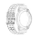For Huawei Watch GT 2 46mm Silicone Integrated Translucent Watch Band(Transparent)