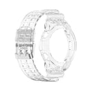 For Huawei Watch GT 2 46mm Silicone Integrated Translucent Watch Band(Transparent)